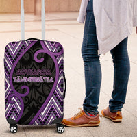 Aotearoa Atua Tawhirimatea Luggage Cover God Of Storms Koru Patterns