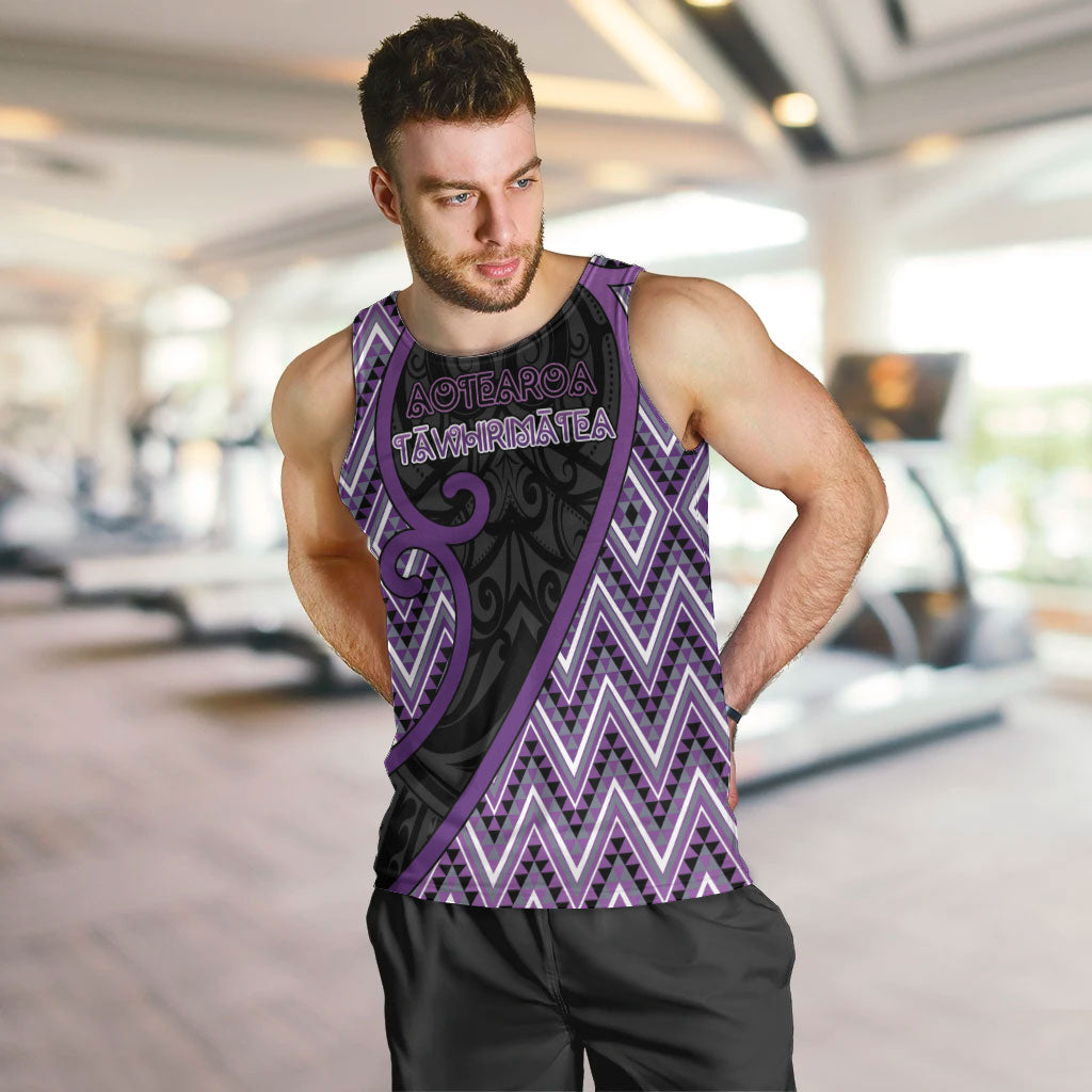 Custom Aotearoa Atua Tawhirimatea Men Tank Top God Of Storms Koru Patterns