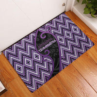 Aotearoa Atua Tawhirimatea Rubber Doormat God Of Storms Koru Patterns
