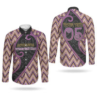 Custom Aotearoa Atua Rongomatane Couples Matching Long Sleeve Bodycon Dress and Long Sleeve Button Shirt God Of Cultivated Foods Koru Patterns