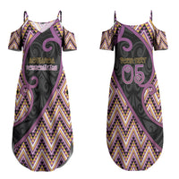 Custom Aotearoa Atua Rongomatane Couples Matching Summer Maxi Dress and Hawaiian Shirt God Of Cultivated Foods Koru Patterns