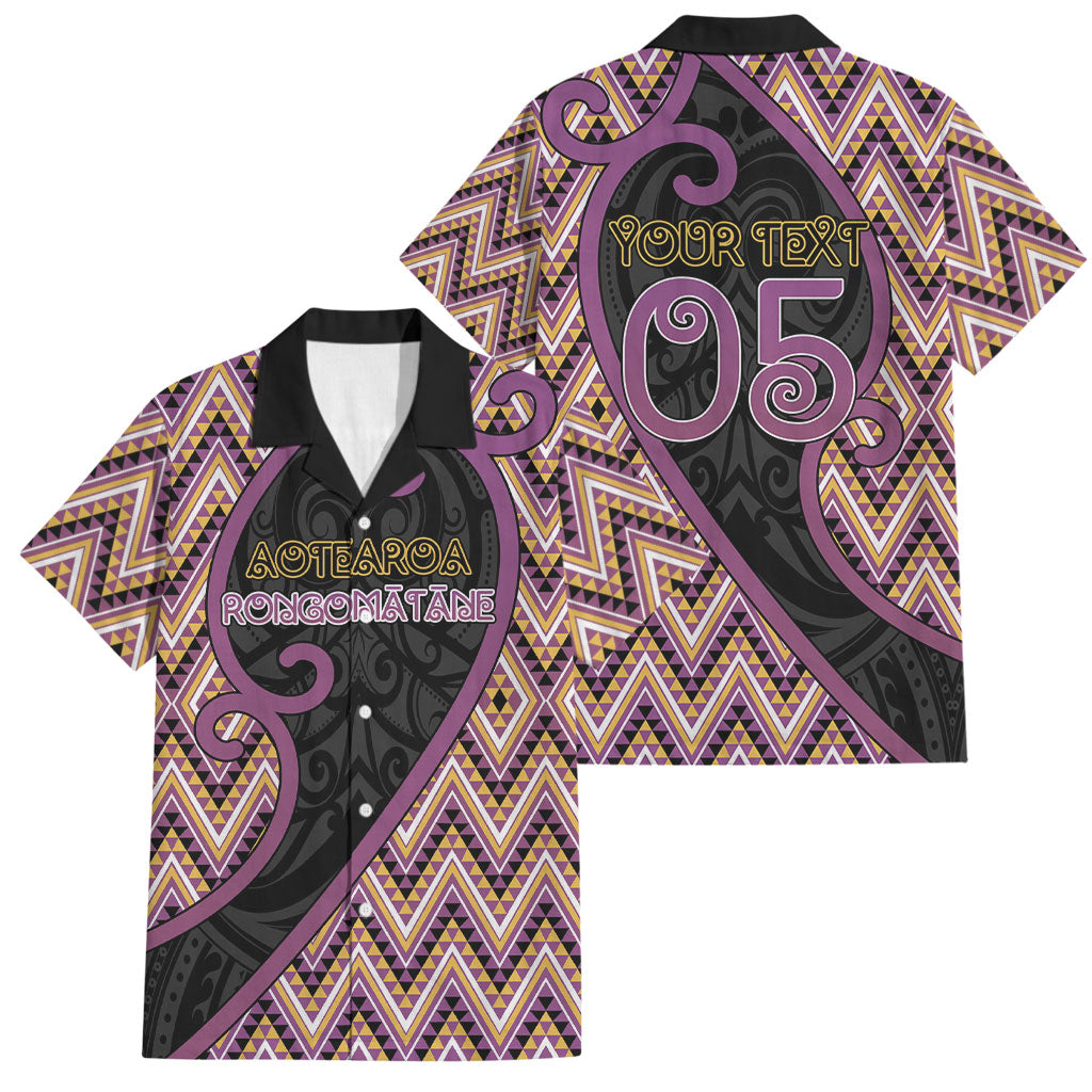 Custom Aotearoa Atua Rongomatane Family Matching Puletasi and Hawaiian Shirt God Of Cultivated Foods Koru Patterns
