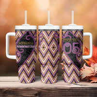 Custom Aotearoa Atua Rongomatane Tumbler With Handle God Of Cultivated Foods Koru Patterns