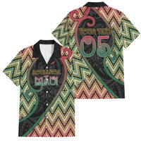 Custom Aotearoa Atua Maui Family Matching Off Shoulder Maxi Dress and Hawaiian Shirt Demigod Hero And Trickster Koru Patterns