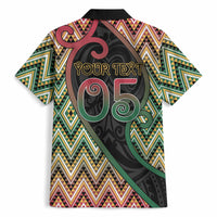 Custom Aotearoa Atua Maui Hawaiian Shirt Demigod Hero And Trickster Koru Patterns