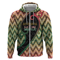 Custom Aotearoa Atua Maui Hoodie Demigod Hero And Trickster Koru Patterns