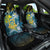 Tuvalu Car Seat Cover Dolphin On The Waves