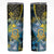 Personalised Tuvalu Skinny Tumbler Dolphin On The Waves