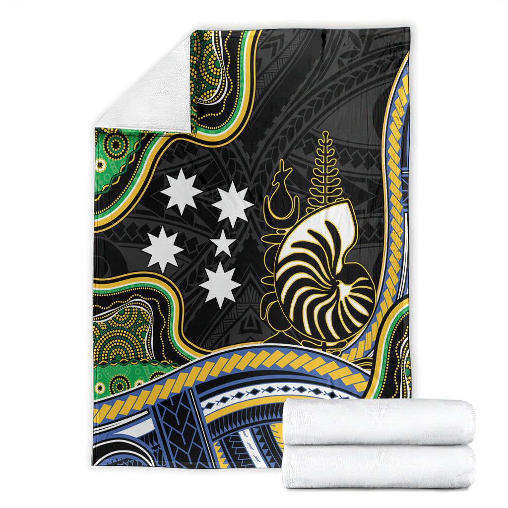 South Sea Islanders And New Caledonia Blanket Nautilus Shell Southern Cross Tribal Pattern DT05 - Polynesian Pride