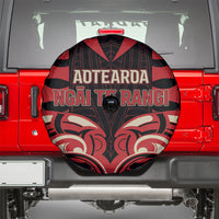 Aotearoa Ngai Te Rangi Spare Tire Cover New Zealand Traditional Maori Pattern DT05 - Polynesian Pride