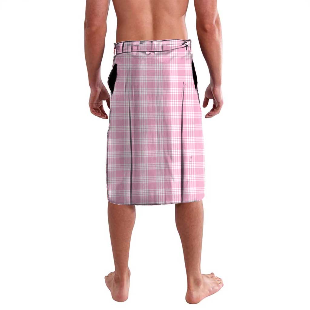 Pink Palaka Hawaiian And Japanese Lavalava Maneki Neko And Sakura Bloom
