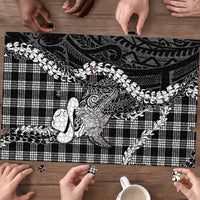 Black Hawaii Palaka Cowboy Turtle Puzzle Hawaiian Paniolo Puakenikeni Maile Lei