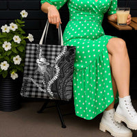 Black Hawaii Palaka Cowboy Turtle Tote Bag Hawaiian Paniolo Puakenikeni Maile Lei