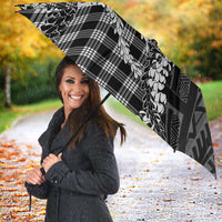 Black Hawaii Palaka Cowboy Turtle Umbrella Hawaiian Paniolo Puakenikeni Maile Lei