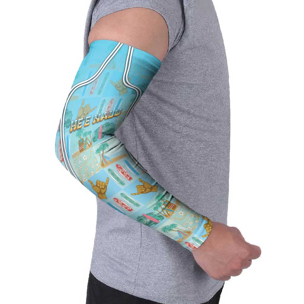 Custom Hawaii Surfing Arm Sleeves He'e Nalu