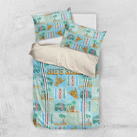 Hawaii Surfing Bedding Set He'e Nalu