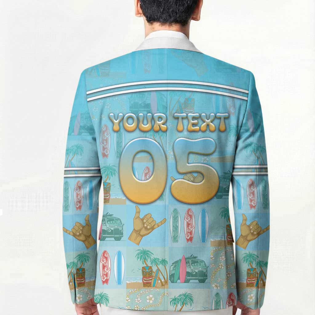 Custom Hawaii Surfing Blazer He'e Nalu