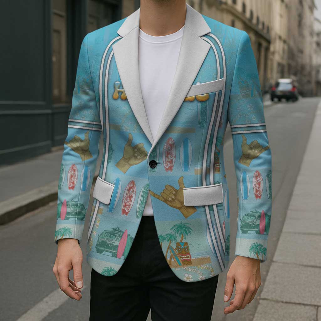 Custom Hawaii Surfing Blazer He'e Nalu