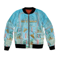 Custom Hawaii Surfing Bomber Jacket He'e Nalu