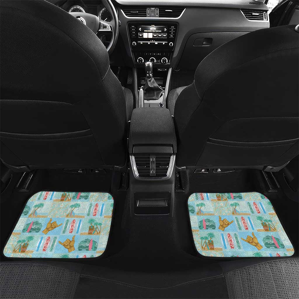 Custom Hawaii Surfing Car Mats He'e Nalu
