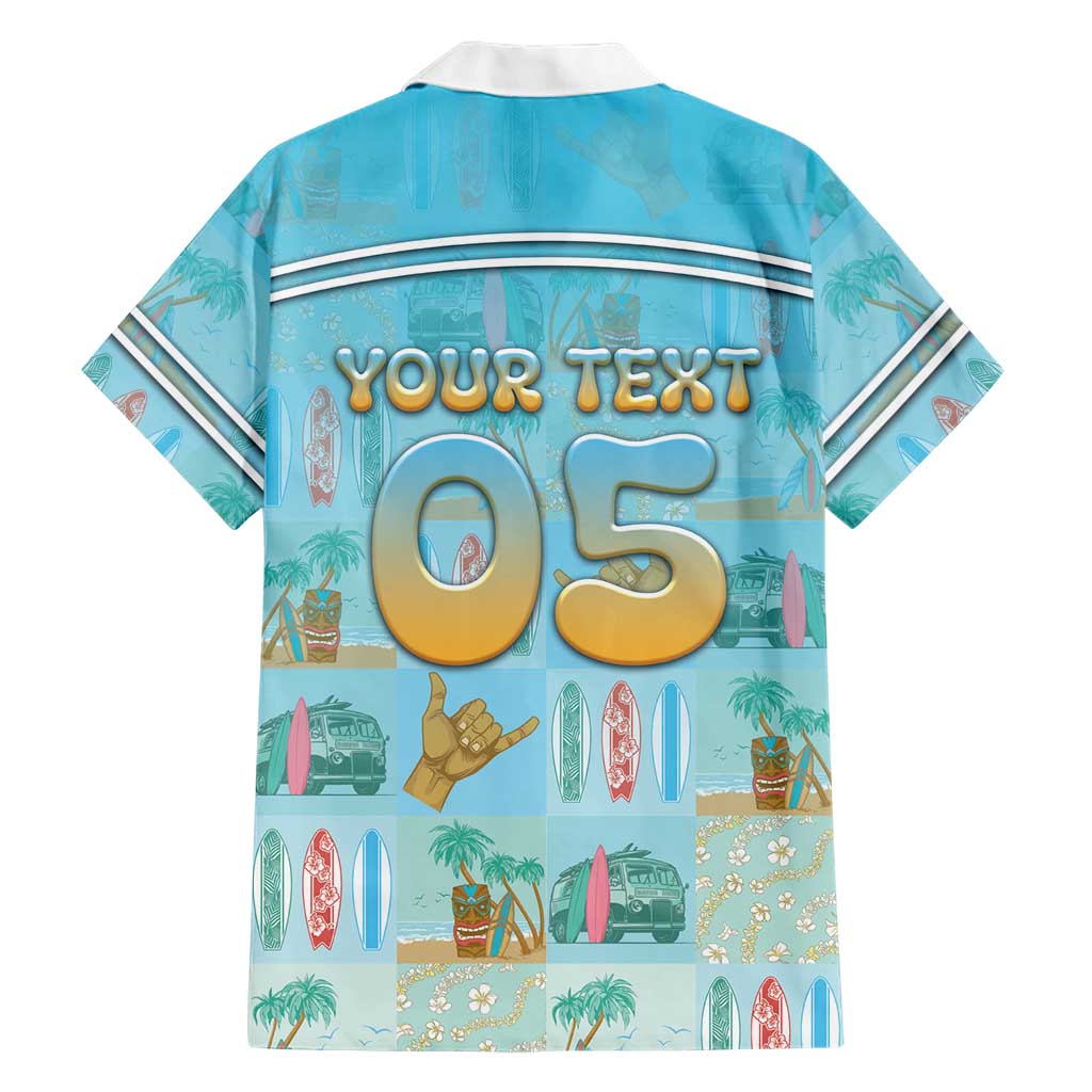 Custom Hawaii Surfing Family Matching Long Sleeve Bodycon Dress and Hawaiian Shirt He'e Nalu DT05 - Polynesian Pride