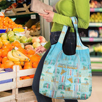 Hawaii Surfing Grocery Bag He'e Nalu
