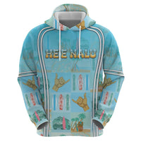 Custom Hawaii Surfing Hoodie He'e Nalu