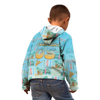 Custom Hawaii Surfing Kid Hoodie He'e Nalu