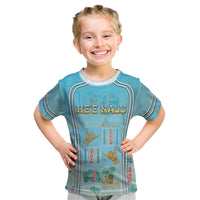 Custom Hawaii Surfing Kid T Shirt He'e Nalu