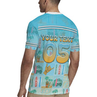 Custom Hawaii Surfing Rugby Jersey He'e Nalu