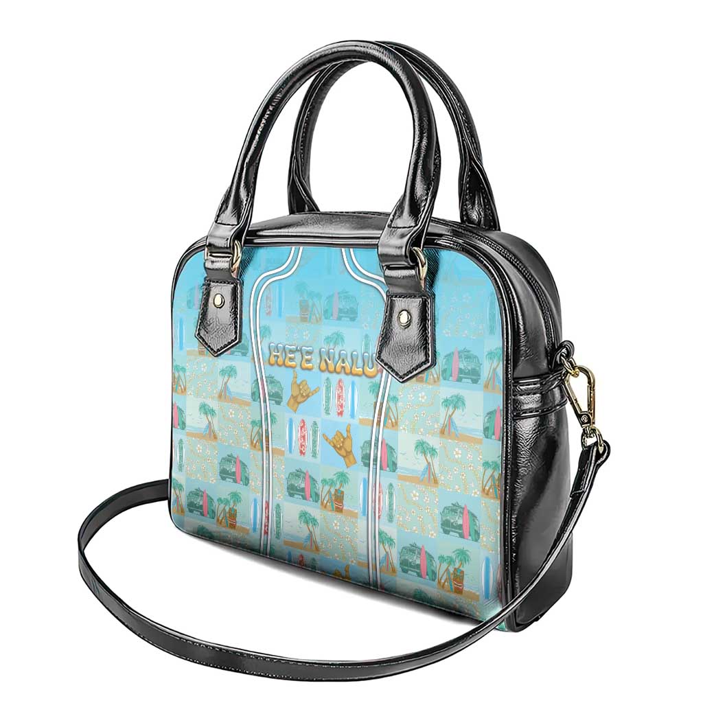 Hawaii Surfing Shoulder Handbag He'e Nalu
