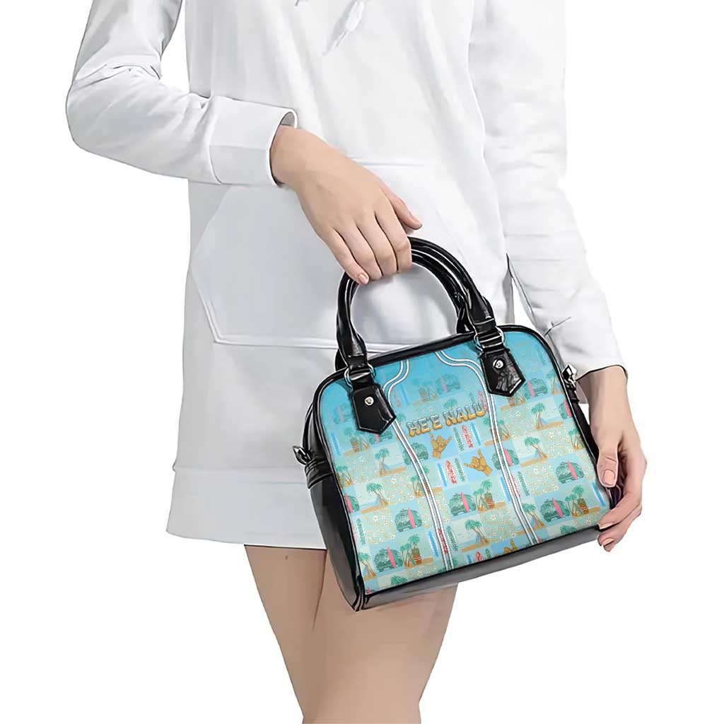Hawaii Surfing Shoulder Handbag He'e Nalu