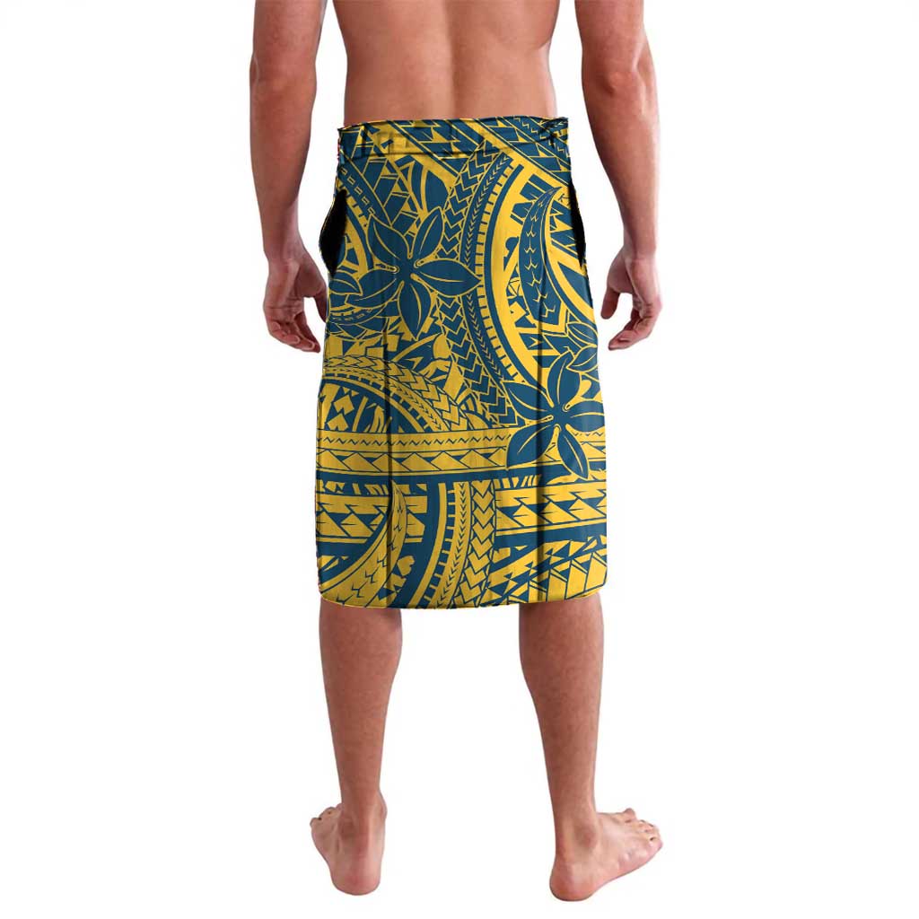 Nauru Christmas Lavalava Frigatebird Bird Santa Tribal Waves - Polynesian Pride