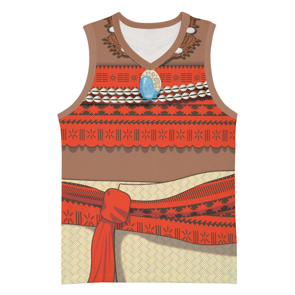 Polynesia Ocean Princess Inspired Cosplay Costume Basketball Jersey
