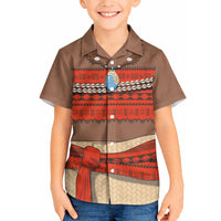 Polynesia Ocean Princess Inspired Cosplay Costume Hawaiian Shirt