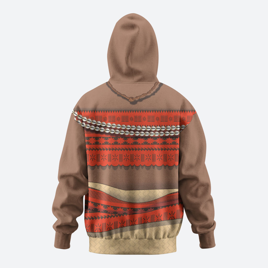 Polynesia Ocean Princess Inspired Cosplay Costume Hoodie