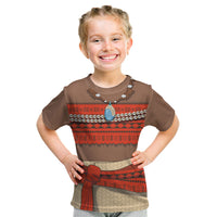 Polynesia Ocean Princess Inspired Cosplay Costume Kid T Shirt