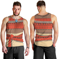 Polynesia Ocean Princess Inspired Cosplay Costume Men Tank Top