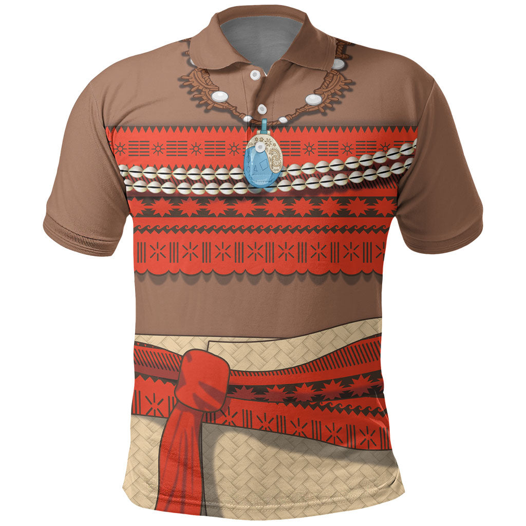 Polynesia Ocean Princess Inspired Cosplay Costume Polo Shirt
