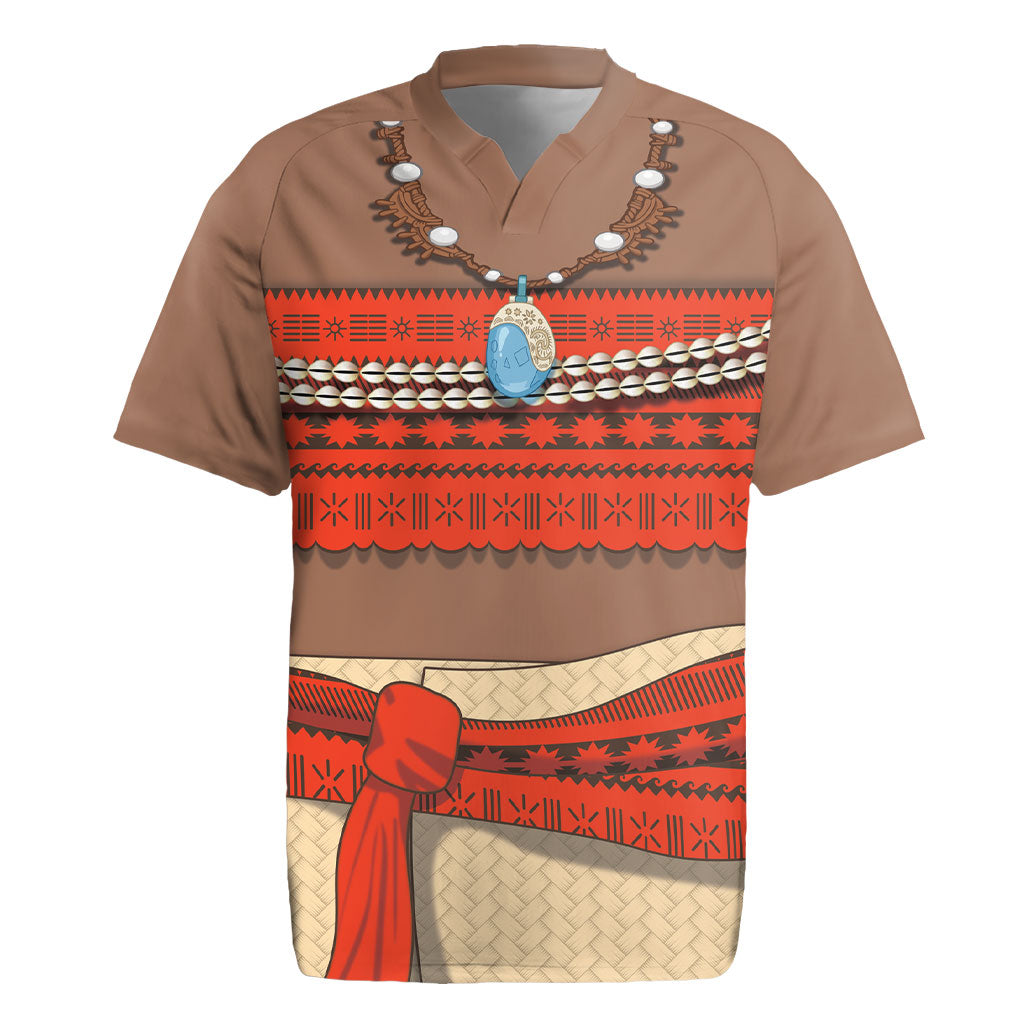 Polynesia Ocean Princess Inspired Cosplay Costume Rugby Jersey