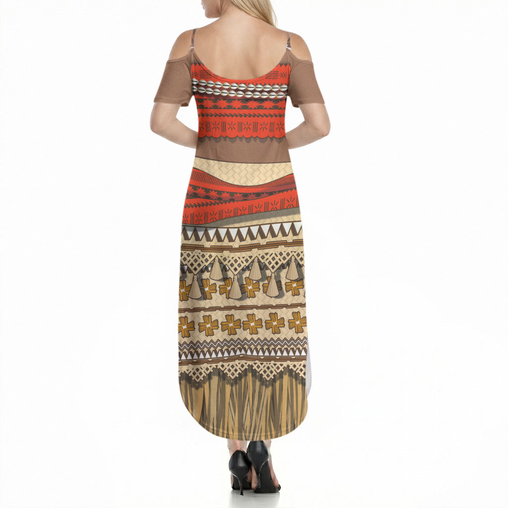 Polynesia Ocean Princess Inspired Cosplay Costume Summer Maxi Dress