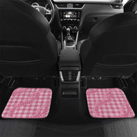 Pink Hawaii Palaka Cowboy Turtle Car Mats Hawaiian Paniolo Puakenikeni Maile Lei - Polynesian Pride