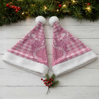 Pink Hawaii Palaka Cowboy Turtle Christmas Santa Hat Hawaiian Paniolo Puakenikeni Maile Lei - Polynesian Pride