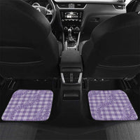 Purple Hawaii Palaka Cowboy Turtle Car Mats Hawaiian Paniolo Puakenikeni Maile Lei - Polynesian Pride