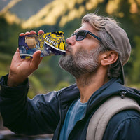 Personalised Tokelau 4 in 1 Can Cooler Tumbler National Badge Waves Style