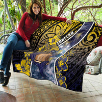 Tokelau Quilt National Badge Waves Style