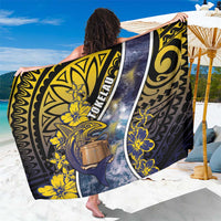 Tokelau Sarong National Badge Waves Style