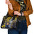 Tokelau Shoulder Handbag National Badge Waves Style