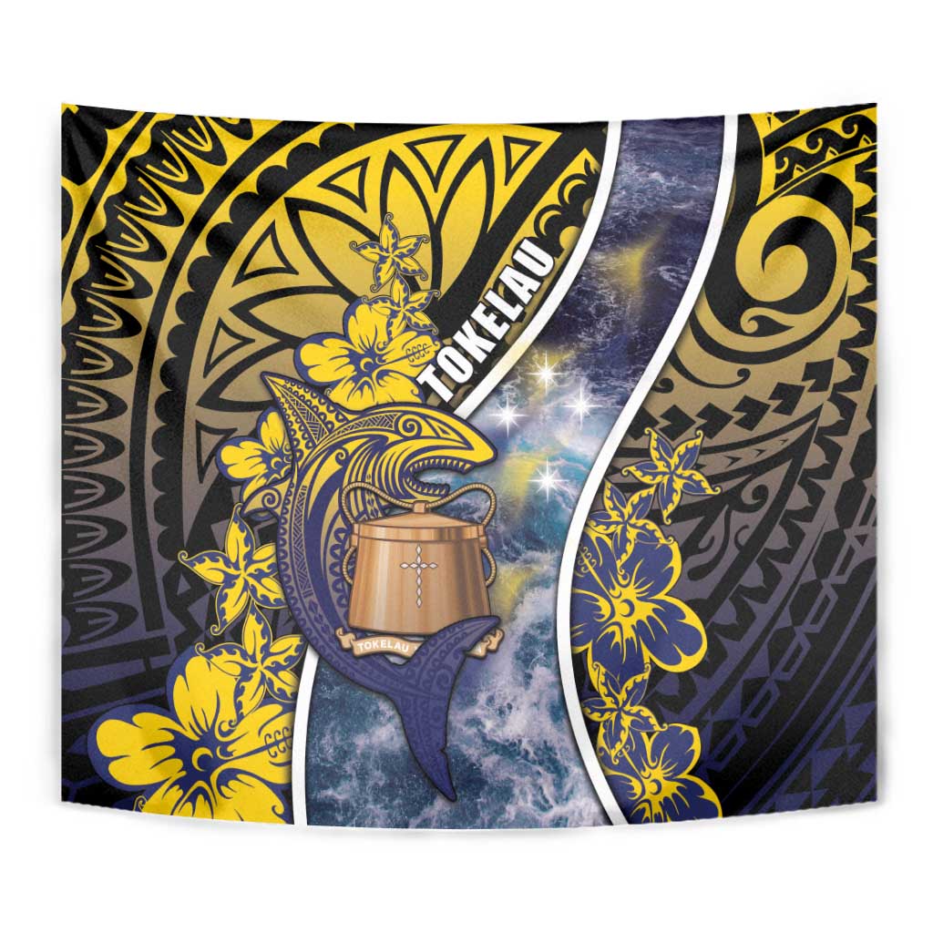 Tokelau Tapestry National Badge Waves Style