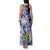Personalised Pitcairn Islands Family Matching Tank Maxi Dress and Hawaiian Shirt Coat Of Arms Waves Style
